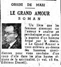 Le Petit Journal,  3 juin 1939