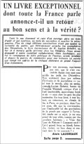 Le Petit Parisien,  4  novembre 1942  [1ère partie]