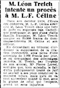 Le Petit Parisien,  7 janvier 1939