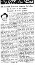 Le Petit Parisien,  22 avril 1941