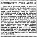 Le Petit Parisien,  26 février 1935