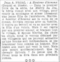 Le Populaire,  11 janvier 1934