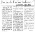 Le Populaire,  13 juillet 1938