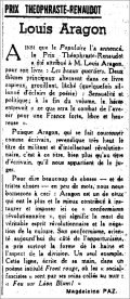 Le Populaire,  13 décembre 1936