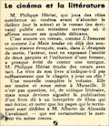 Pour vous,  9 novembre 1933