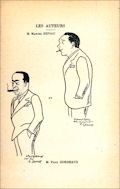 Portraits des auteurs par Sennep,  janvier 1938