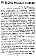 Le Progrès de la Côte-d'Or,  24 décembre 1926