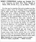 La Quinzaine critique des livres et des revues, 25 mai 1931