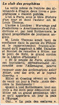 Regards,  6 avril 1939