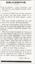 La Revue diplomatique,  31 octobre 1937