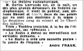 La Semaine à Paris,  23 au 29 octobre 1936