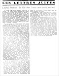 La Tribune juive,  22 décembre 1933