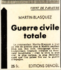 Vendredi,  21 octobre 1938