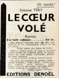 Vendredi,  23 juillet 1937