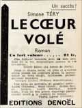 Vendredi,  23 juillet 1937