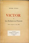 Couverture (17 avril 1929), avec papillon des Editions Denoël et Steele (1930)