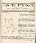 L'Année poétique,  n° 5,  avril 1934