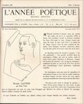 L'Année poétique,  n° 9,  novembre 1934