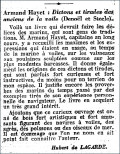 L'Action Française,  1er octobre 1935