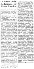 L'Action Française,  2 août 1935