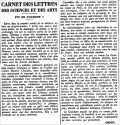 L'Action Française,  3 avril 1940