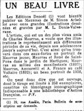L'Action Française,  22 décembre 1938