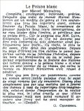 Les Nouvelles Littéraires,  4 mars 1939