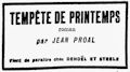Les Nouvelles Littéraires,  5 mars 1932