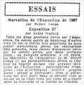 Les Nouvelles Littéraires,  5 juin 1937