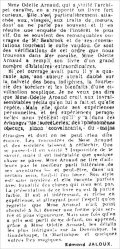 Les Nouvelles Littéraires,  7 avril 1934