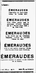 Les Nouvelles Littéraires,  7 octobre 1933