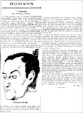 Les Nouvelles Littéraires,  8 août 1931