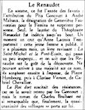Les Nouvelles Littéraires,  9 décembre 1933