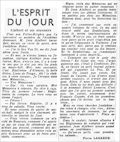 Les Nouvelles Littéraires,  10 octobre 1936