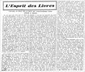 Les Nouvelles Littéraires,  10 décembre 1932   [1/2]