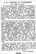Les Nouvelles Littéraires,  11 juin 1938