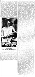 Les Nouvelles Littéraires,  13 avril 1935