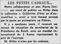 Les Nouvelles Littéraires,  14 mars 1936