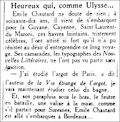 Les Nouvelles Littéraires,  17 juin 1933