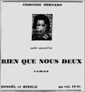 Les Nouvelles Littéraires,  21 mars 1931