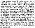 Les Nouvelles Littéraires,  23 juin 1934