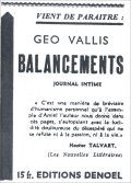 Les Nouvelles Littéraires,  23 octobre 1937