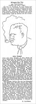 Les Nouvelles Littéraires,  25 février 1933