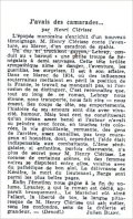 Les Nouvelles Littéraires,  25 mars 1939