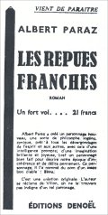 Les Nouvelles Littéraires,  27 novembre 1937