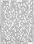 Les Nouvelles Littéraires,  28 décembre 1935