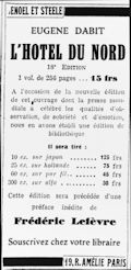 Les Nouvelles Littéraires,  31 janvier 1931