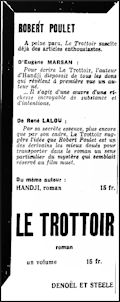 Les Nouvelles Littéraires,  31 octobre 1931