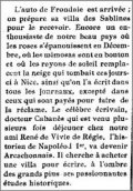 L'Avenir d'Arcachon,  6 décembre 1925