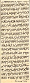 Balzac,  1er mai 1933